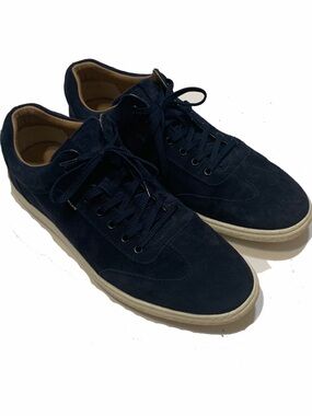 Piloti Shift Men's Navy Suede Low-Top Sneakers